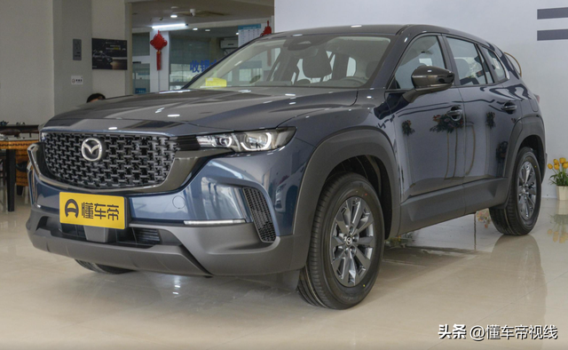 新车 | 售15.98万元/织物座椅，长安马自达CX-50行也最低配到店实拍