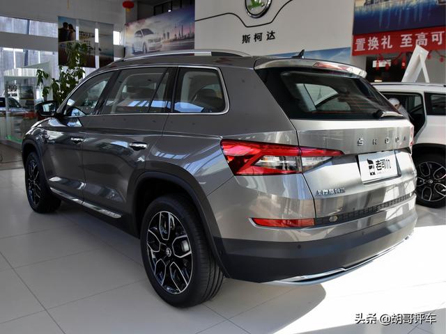 实惠的合资中型SUV，油耗也不高，实拍斯柯达柯迪亚克