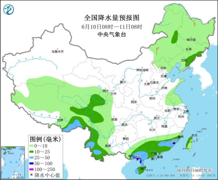 江南华南等地部分地区将有大到暴雨 黄淮江汉等地有高温天气