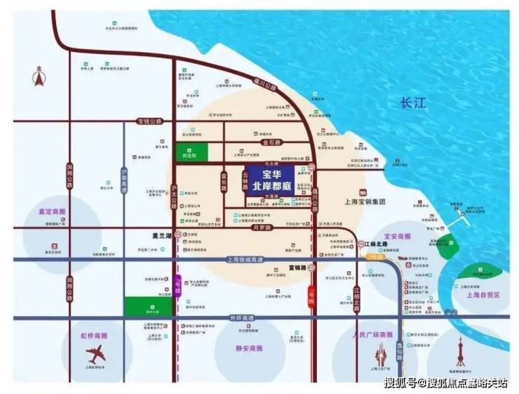 上海-宝华北岸郡庭-售楼中心开放中-楼盘位置