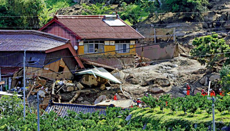 日本九州暴雨恐6人遇难