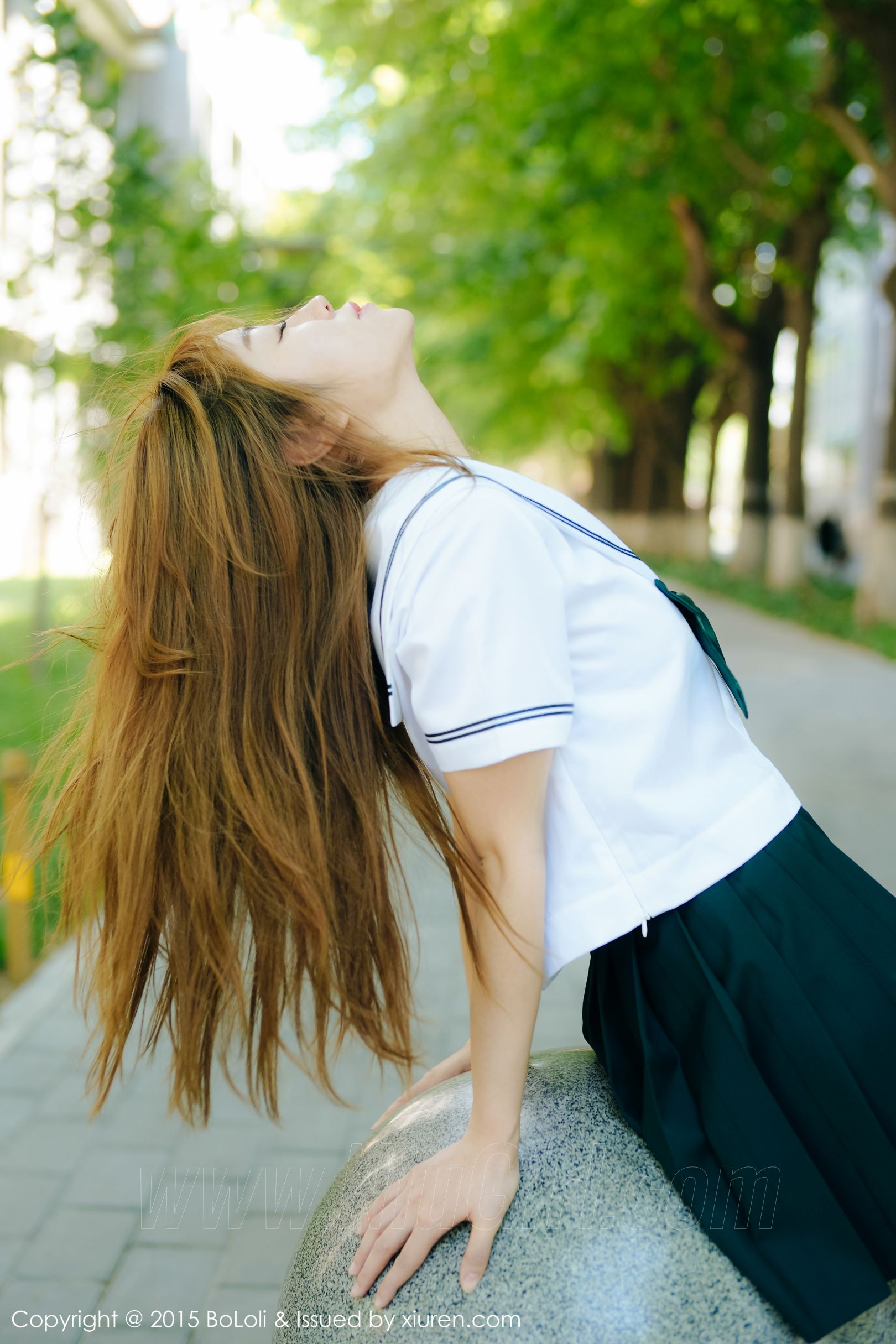 王雨纯北京JK制服写真