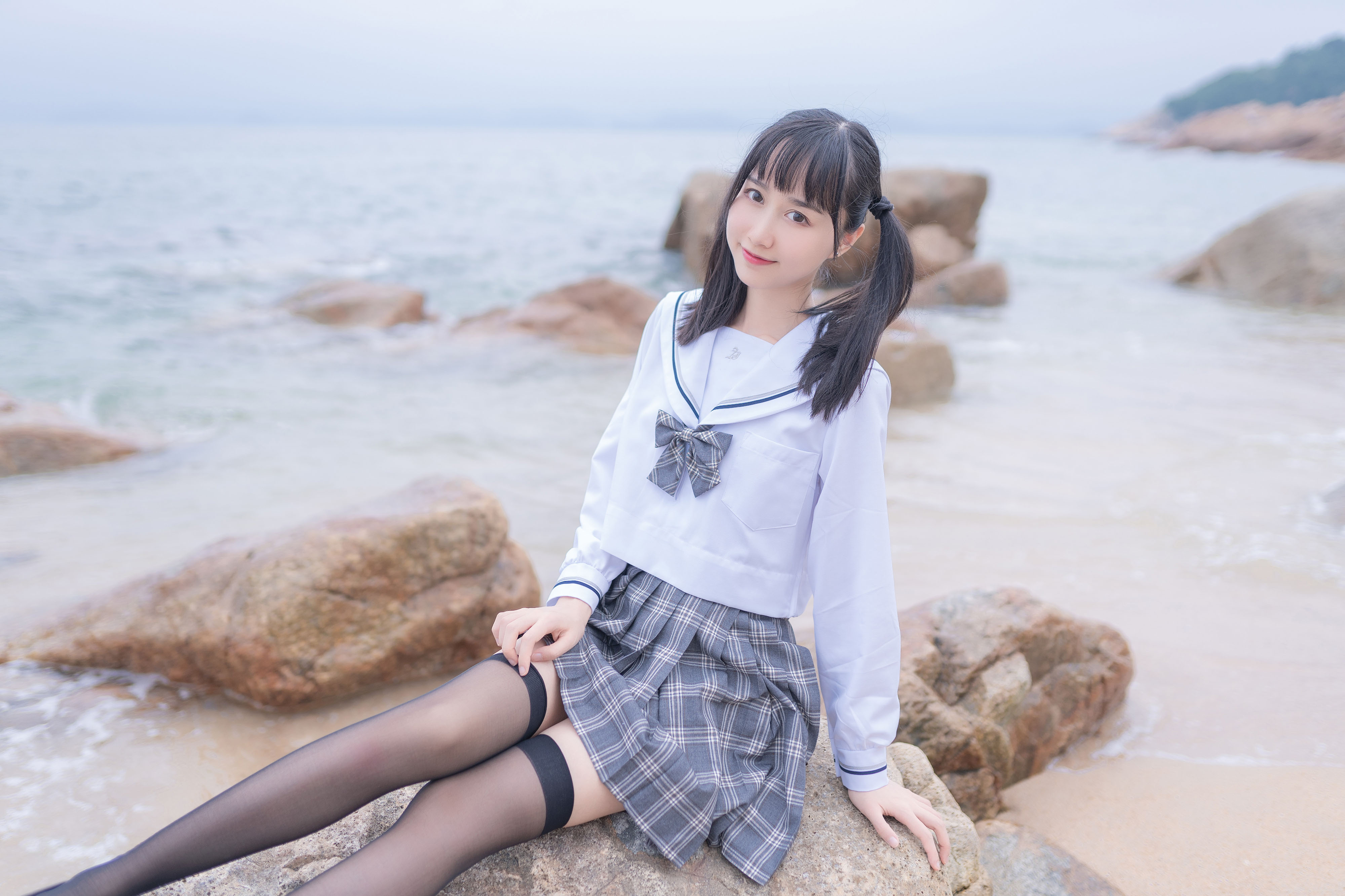 海边JK学生制服