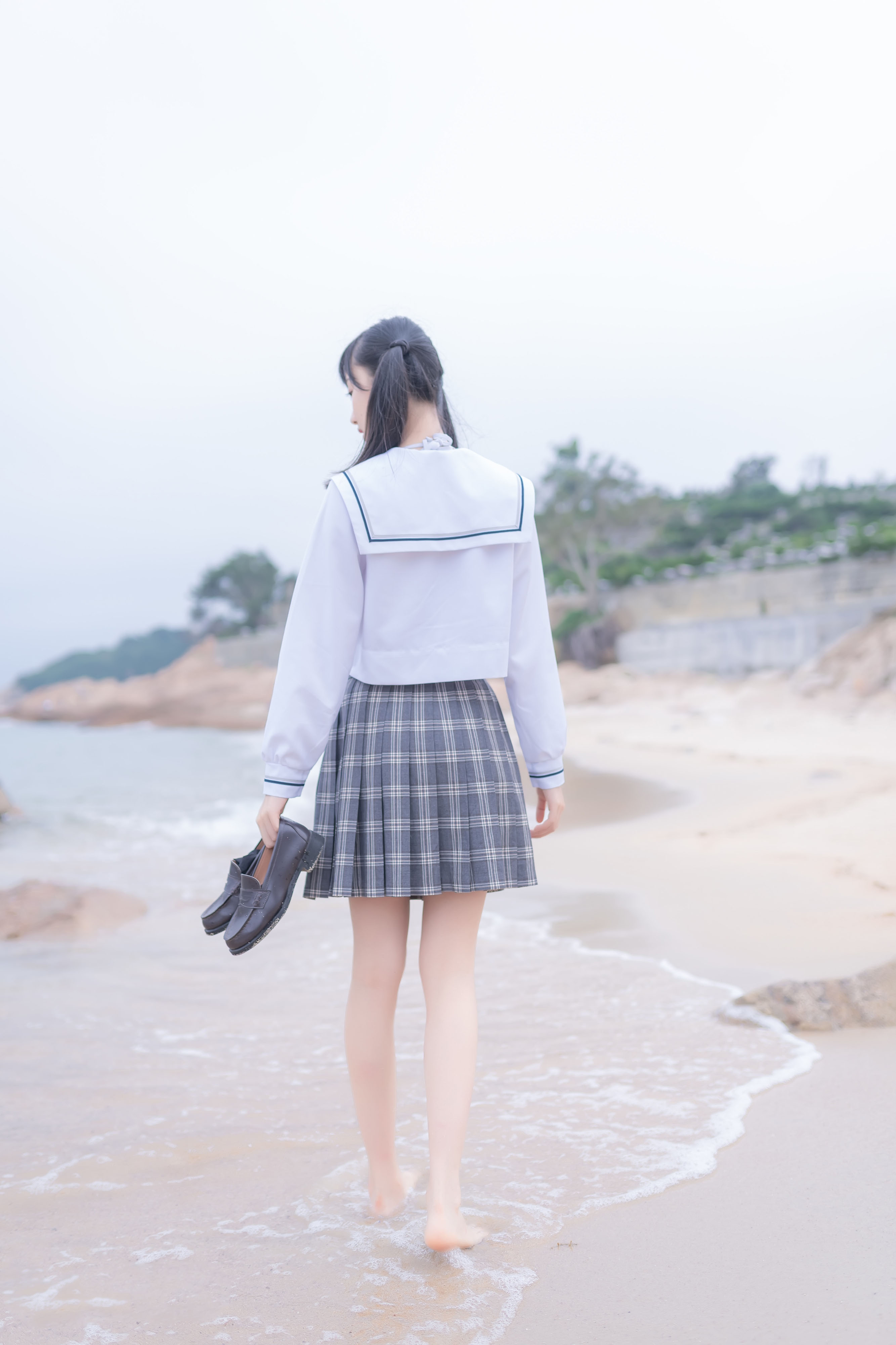 海边JK学生制服