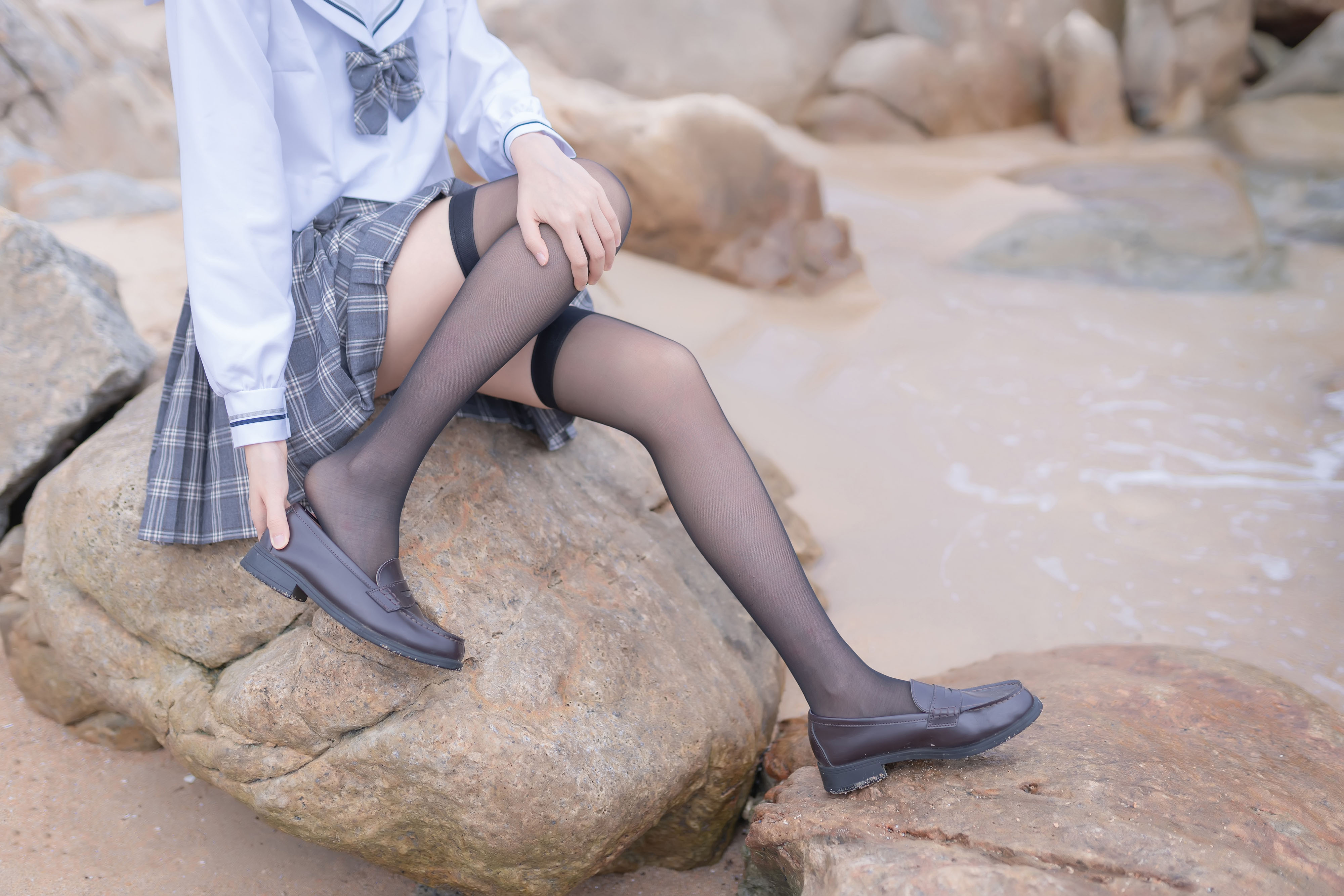 海边JK学生制服