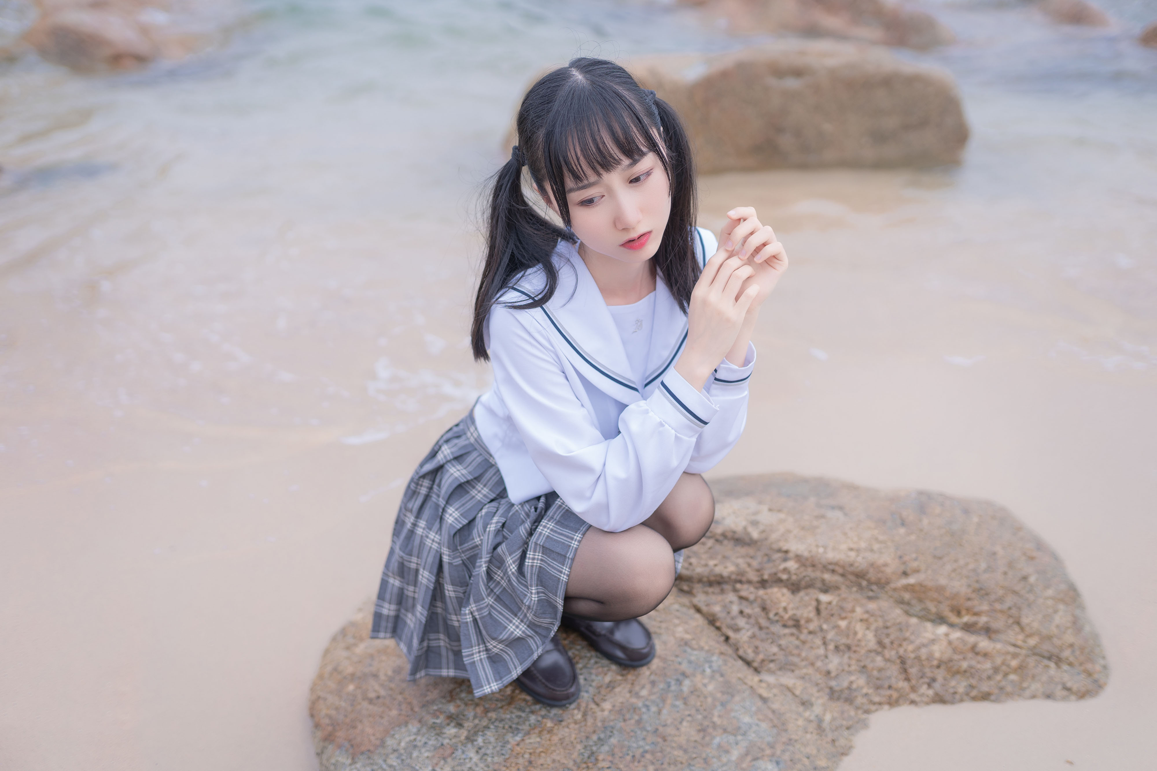 海边JK学生制服