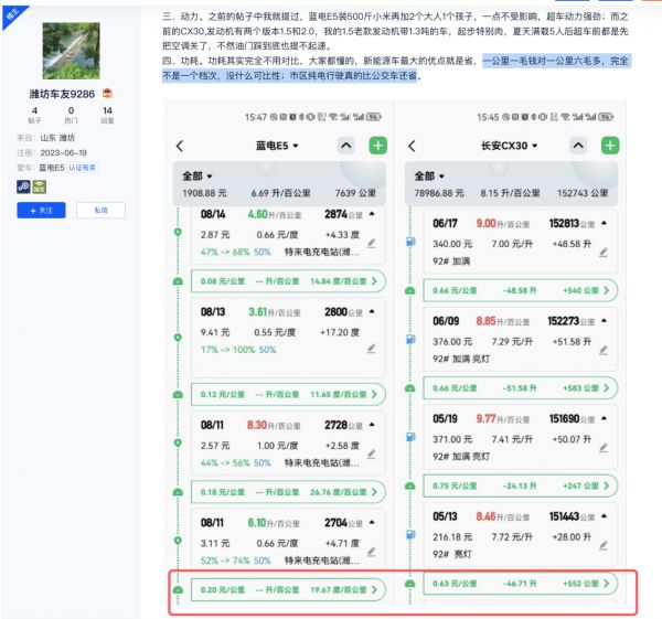 为什么车主选择从燃油车转到插混SUV蓝电E5：原因与理由？