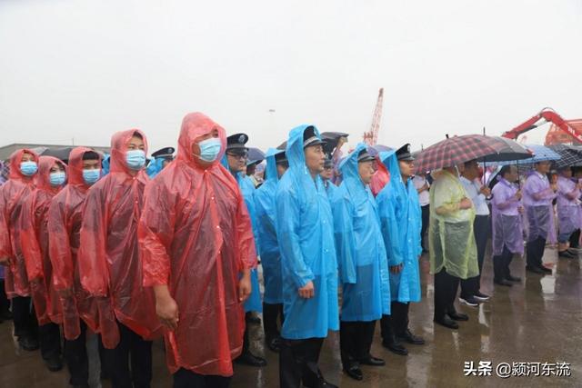 沙颍河航运的里程碑，第一个精品航线周口至连云港，今日开通