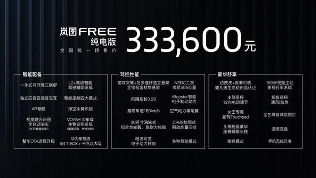 30万元左右的最高规格 试驾岚图FREE增程版